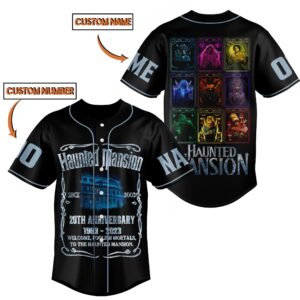 Haunted Mansion Baseball Jersey For Men Women And Kids Gift for Fans