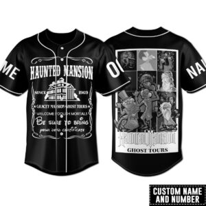 Haunted Mansion Baseball Jersey For Men Women And Kids Gift for Fans