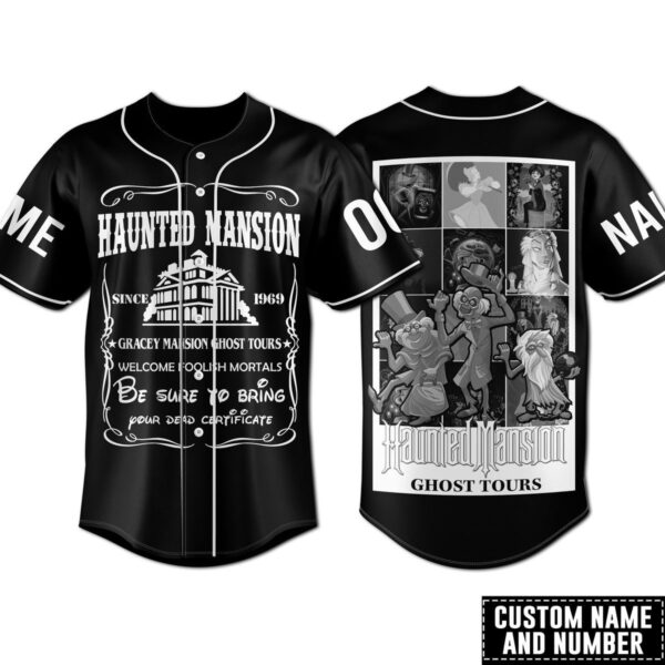 Haunted Mansion Baseball Jersey For Men Women And Kids Gift for Fans