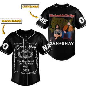 Heartbreak On The Map Baseball Jersey For Men Women And Kids Gift for Fans