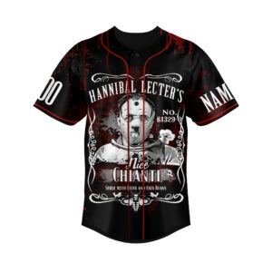 Hannibal Lecter Baseball Jersey For Men Women And Kids Gift for Fans 1