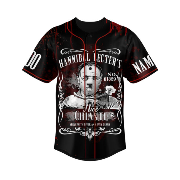 Hannibal Lecter Baseball Jersey For Men Women And Kids Gift for Fans