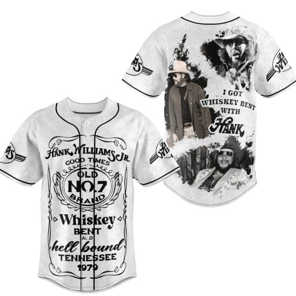 Hank Williams JR Baseball Jersey For Men Women And Kids Gift for Fans