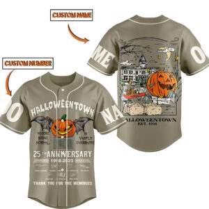 Halloween Town Baseball Jersey For Men Women And Kids Gift for Fans