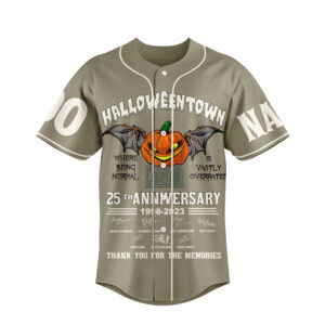 Halloween Town Baseball Jersey For Men Women And Kids Gift for Fans 3