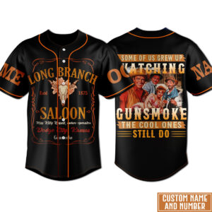 Gunsmoke Baseball Jersey For Men Women And Kids Gift for Fans