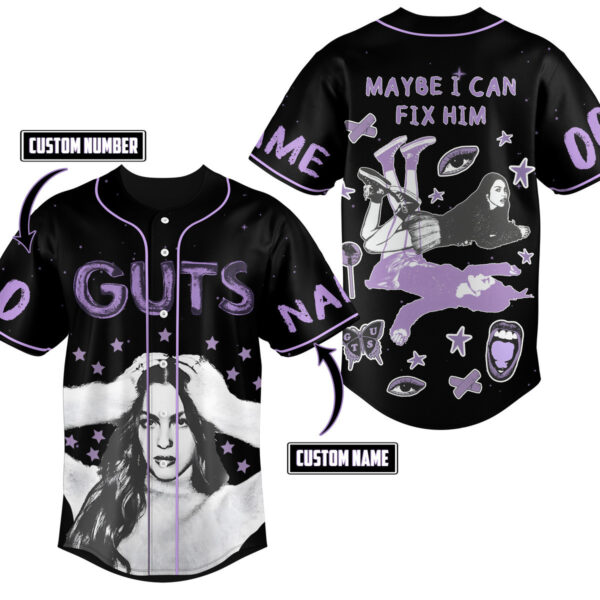 Guts World Tour Baseball Jersey For Men Women And Kids Gift for Fans