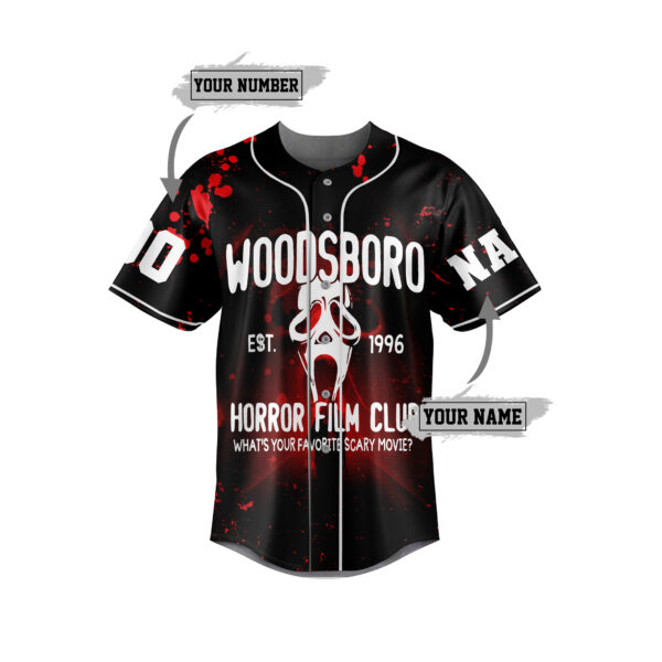Horror Movie Club Baseball Jersey For Men Women And Kids Gift for Fans