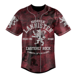 House Lannister Baseball Jersey For Men Women And Kids Gift for Fans 1