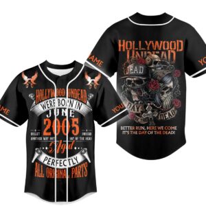 Hollywood Undead Baseball Jersey For Men Women And Kids Gift for Fans