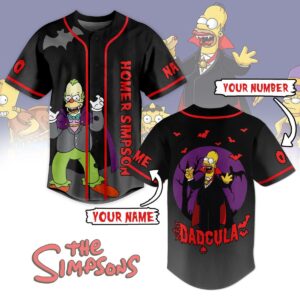 Homer Simpson Baseball Jersey For Men Women And Kids Gift for Fans