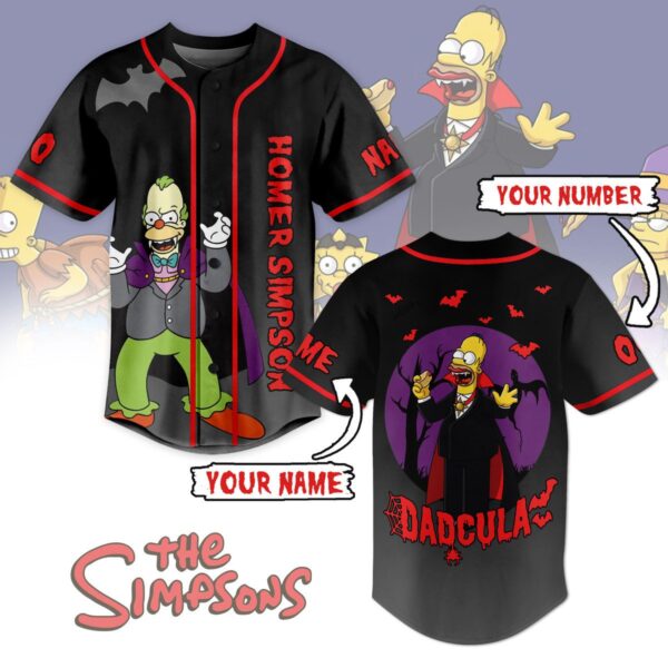 Homer Simpson Baseball Jersey For Men Women And Kids Gift for Fans