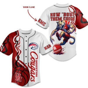 Houston Cougars Baseball Jersey For Men Women And Kids Gift for Fans 1