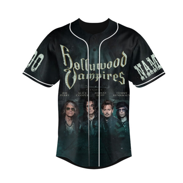 Hollywood Vampires Baseball Jersey For Men Women And Kids Gift for Fans