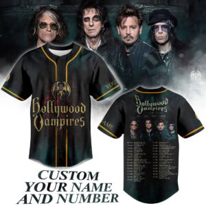 Hollywood Vampires Baseball Jersey For Men Women And Kids Gift for Fans