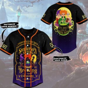 Hocus Pocus Baseball Jersey For Men Women And Kids Gift for Fans