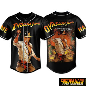 Indiana Jones Baseball Jersey For Men Women And Kids Gift for Fans