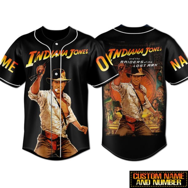 Indiana Jones Baseball Jersey For Men Women And Kids Gift for Fans