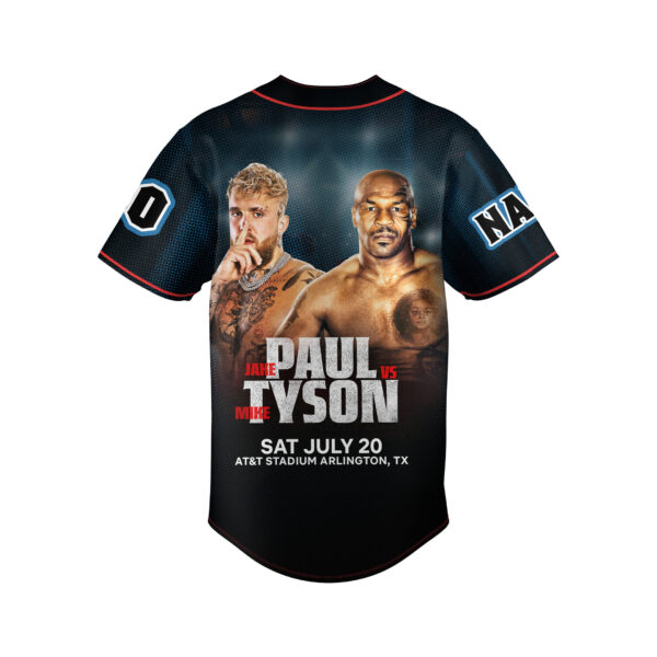 Jake Paul & Mike Tyson Baseball Jersey For Men Women And Kids Gift for Fans