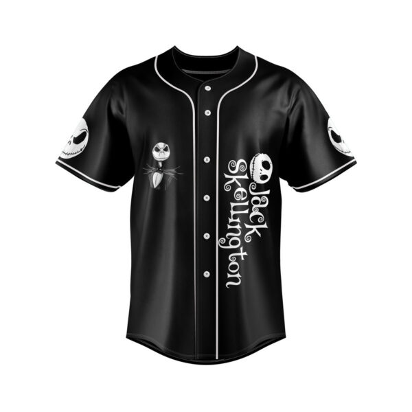 Jack Skellington Baseball Jersey For Men Women And Kids Gift for Fans