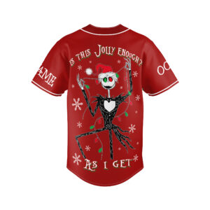 Jack Skellington Baseball Jersey For Men Women And Kids Gift for Fans 3