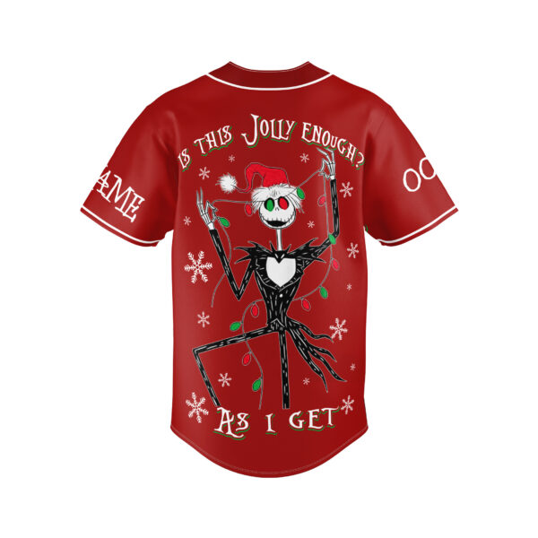 Jack Skellington Baseball Jersey For Men Women And Kids Gift for Fans