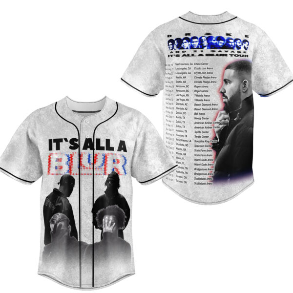 It Is All a Blur Tour Baseball Jersey For Men Women And Kids Gift for Fans