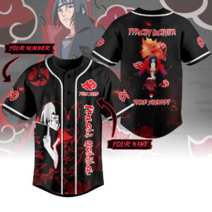 Itachi Uchiha Baseball Jersey For Men Women And Kids Gift for Fans