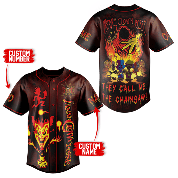 Insane Clown Posse Baseball Jersey For Men Women And Kids Gift for Fans Insane Clown Posse Baseball Jersey For Men Women And Kids Gift for Fans