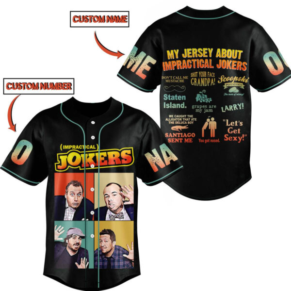 Impractical Jokers Baseball Jersey For Men Women And Kids Gift for Fans