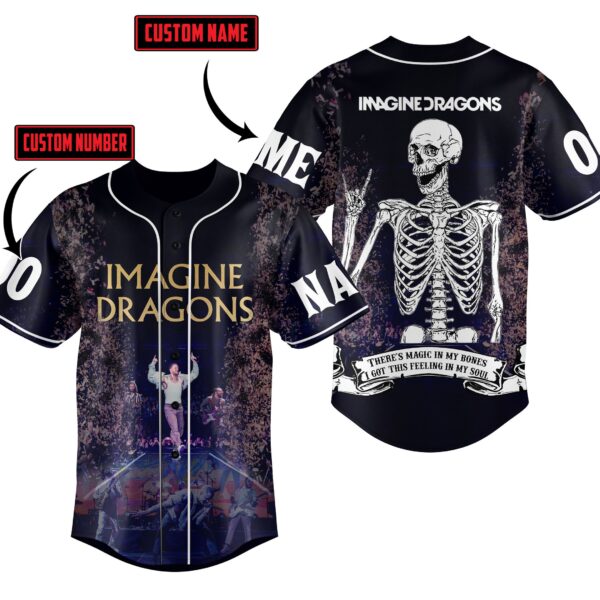 Imagine Dragons Baseball Jersey For Men Women And Kids Gift for Fans