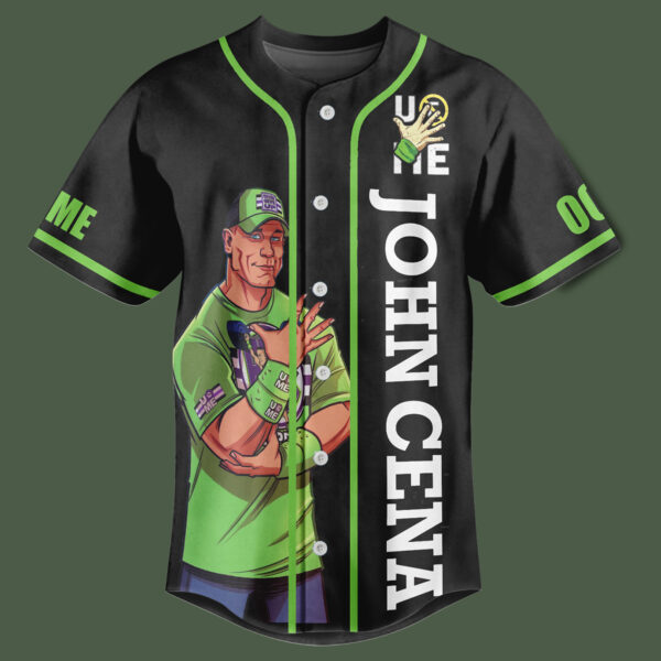John Cena Baseball Jersey For Men Women And Kids Gift for Fans