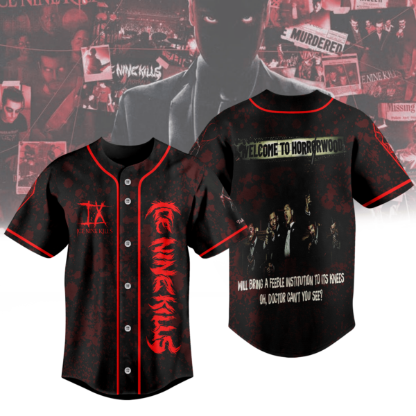 Ice Nine Kills Baseball Jersey For Men Women And Kids Gift for Fans