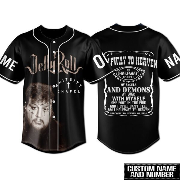 Jelly Roll Baseball Jersey For Men Women And Kids Gift for Fans
