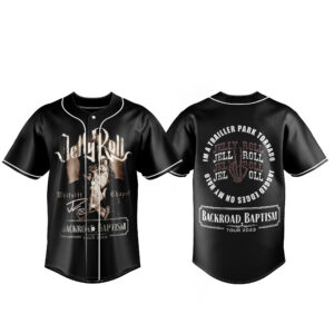 Jelly Roll Baseball Jersey For Men Women And Kids Gift for Fans