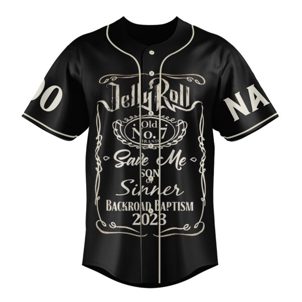 Jelly Roll Baseball Jersey For Men Women And Kids Gift for Fans