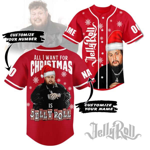 Jelly Roll Baseball Jersey For Men Women And Kids Gift for Fans