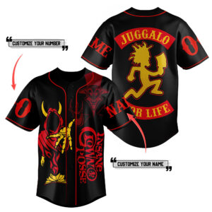 Insane Clown Posse Baseball Jersey For Men Women And Kids Gift for Fans 3