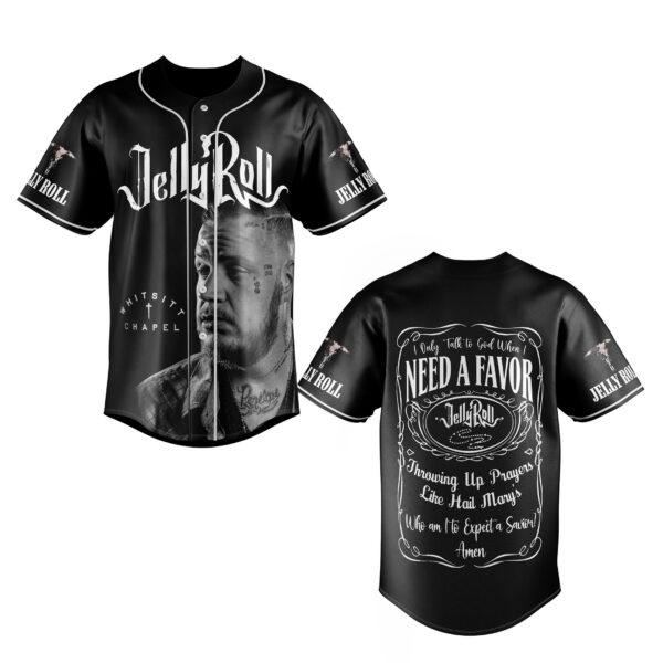 Jelly Roll Baseball Jersey For Men Women And Kids Gift for Fans