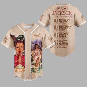 Janet Jackson Baseball Jersey For Men Women And Kids Gift for Fans