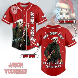 Jason Voorhees Baseball Jersey For Men Women And Kids Gift for Fans