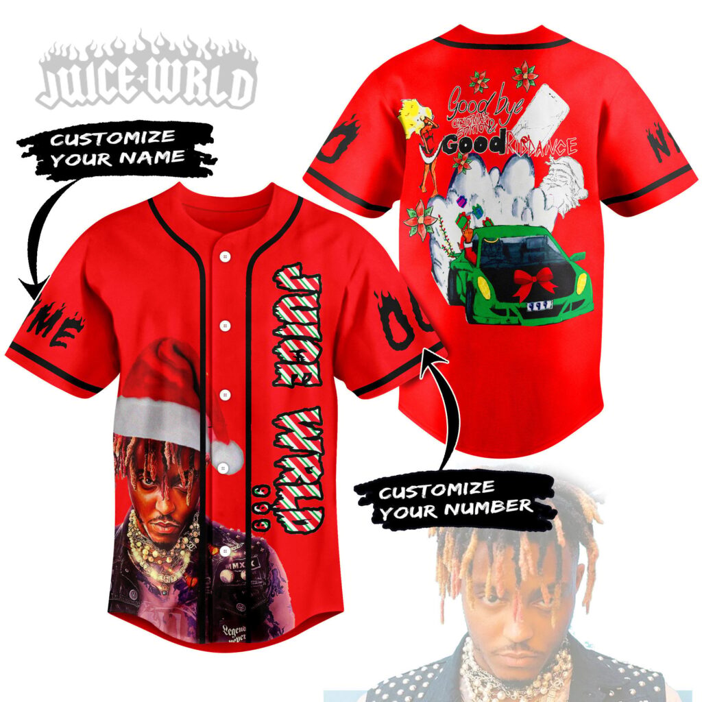Juice WRLD Baseball Jersey For Men Women And Kids Gift for Fans Juice WRLD Baseball Jersey For Men Women And Kids Gift for Fans