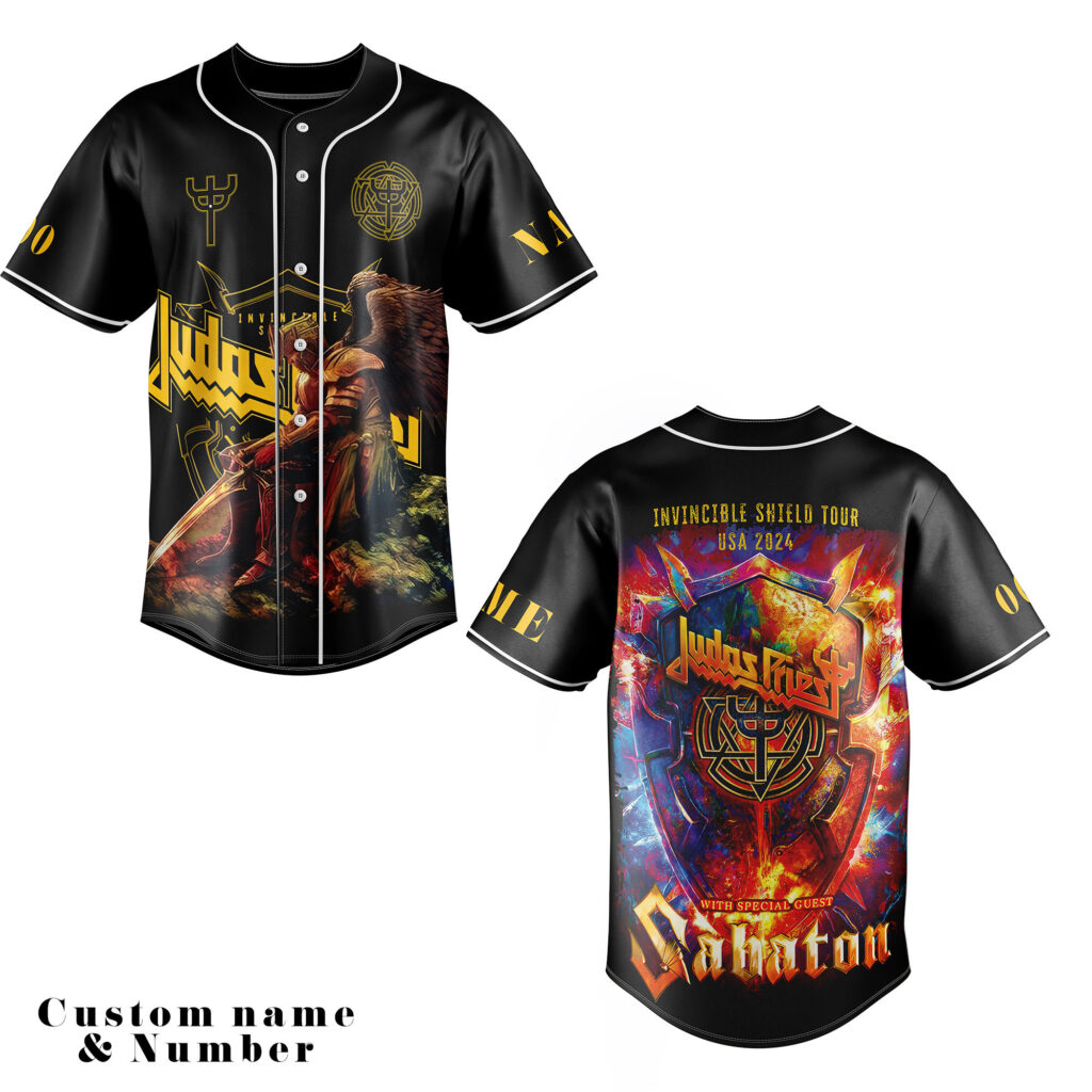 Judas Priest Baseball Jersey For Men Women And Kids Gift for Fans Judas Priest Baseball Jersey For Men Women And Kids Gift for Fans