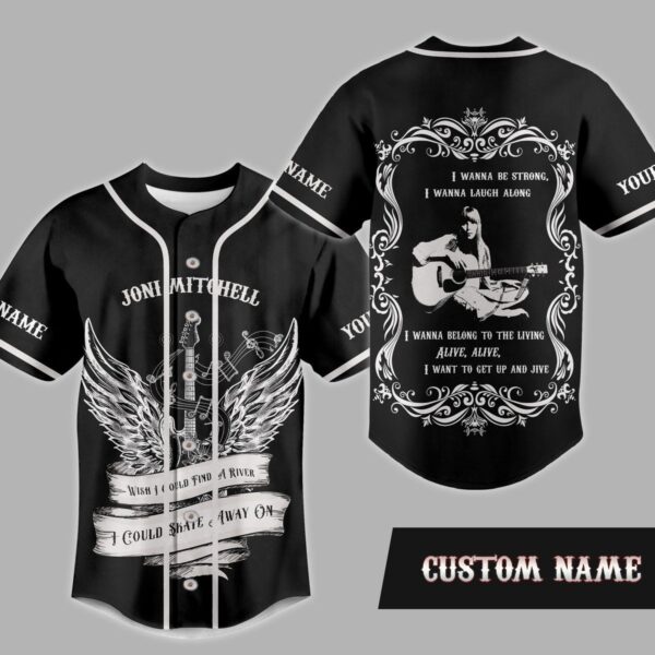 Joni Mitchell Baseball Jersey For Men Women And Kids Gift for Fans