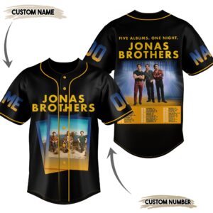 Jonas Brothers Baseball Jersey For Men Women And Kids Gift for Fans