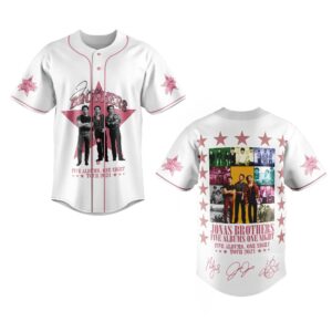 Jonas Brothers Baseball Jersey For Men Women And Kids Gift for Fans