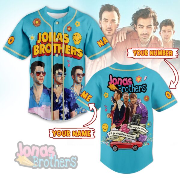 Jonas Brothers Baseball Jersey For Men Women And Kids Gift for Fans