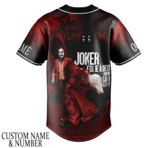 Joker Folie a Deux Baseball Jersey For Men Women And Kids Gift for Fans