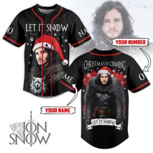 Jon Snow Baseball Jersey For Men Women And Kids Gift for Fans