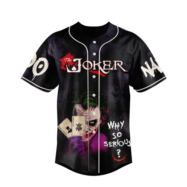 Joker Baseball Jersey For Men Women And Kids Gift for Fans